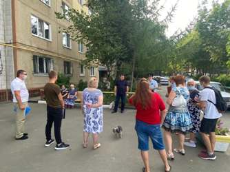 Вячеслав Тарасов встретился с жителями улицы Центральной 